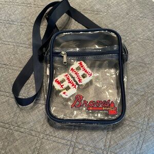 Morgan Wallen ‘98 Braves Crossbody Bag with Clear Design